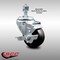 Service Caster 3 Inch SS Hard Rubber Wheel Swivel 1/2 Inch Threaded Stem Caster with Brake SCC SCC-SSTS20S314-HRS-TLB-121315 - alternate 4